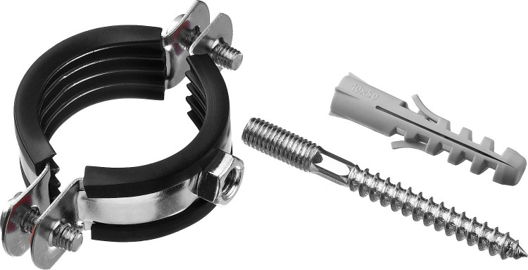 Хомут для труб металлический ЗУБР 37866-40-45