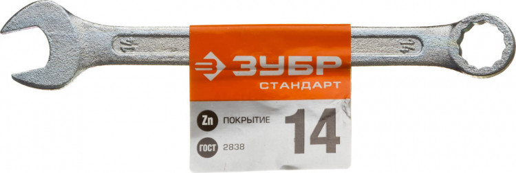 Комбинированный гаечный ключ ЗУБР 27112-14