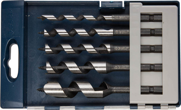 Набор сверл по дереву спираль левиса ЗУБР 29483-H5