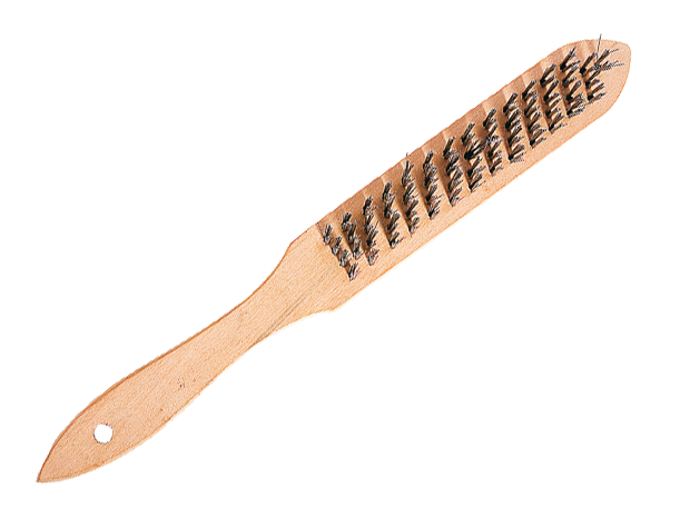 Щётка №145 7133005 с деревянной ручкой 5-ти рядная