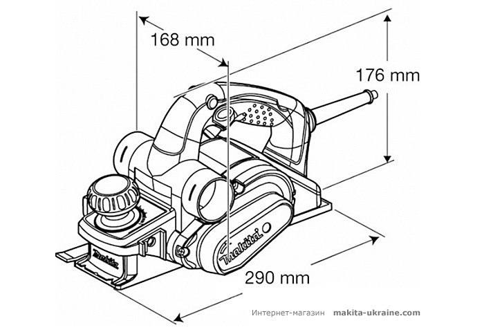 Рубанок MAKITA KP0810C