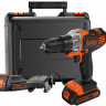 Аккумуляторная дрель-шуруповерт BLACK&DECKER MT218KB