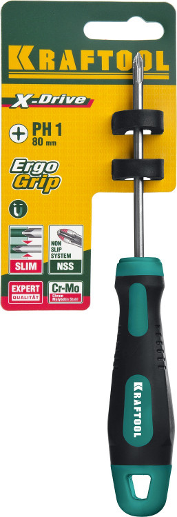 Отвертка KRAFTOOL «X-Drive» 250072-1-080
