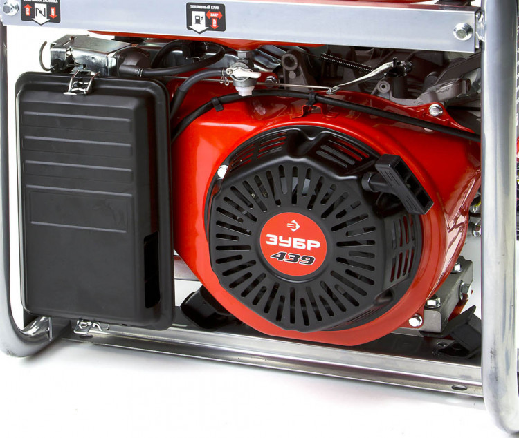 Бензиновый электрогенератор ЗУБР ЗЭСБ-5500-Э