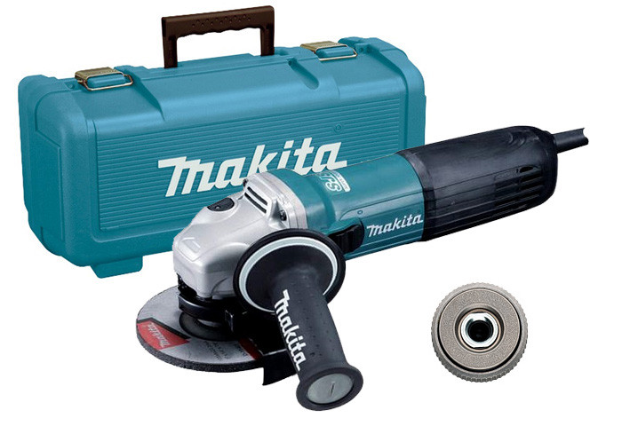 Болгарка (УШМ) MAKITA GA5040 + кейс 824806-0 + быстрозажимная гайка