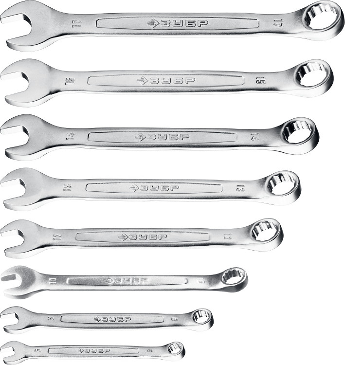 Набор комбинированных гаечных ключей ЗУБР 27088-H8_z01