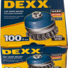 Щетка крацовка чашечная для УШМ DEXX 35106-100