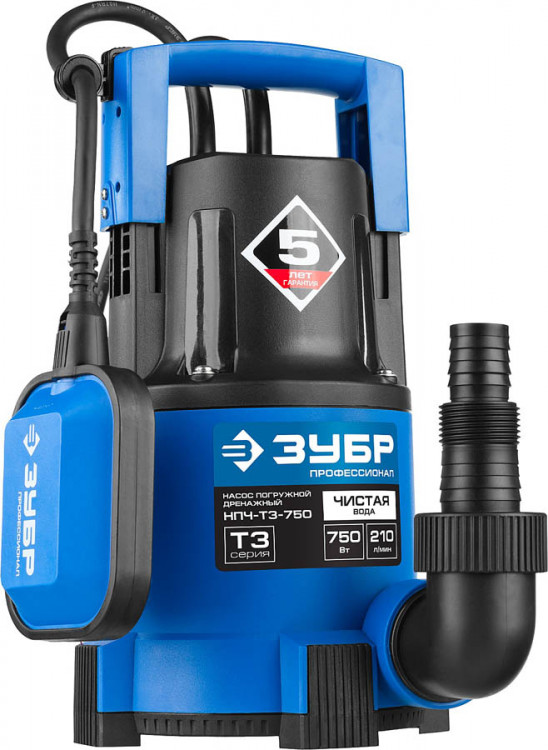 Насос погружной дренажный для чистой воды НПЧ-Т3-750