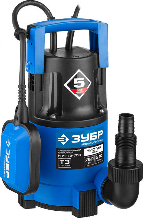 Насос погружной дренажный для чистой воды НПЧ-Т3-750