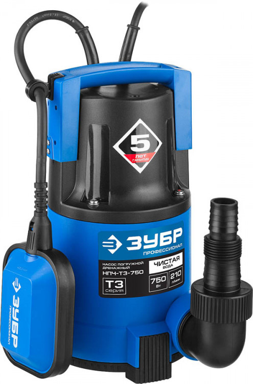 Насос погружной дренажный для чистой воды НПЧ-Т3-750