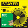 Диск пильный по дереву STAYER FAST 3680-180-30-20_z01