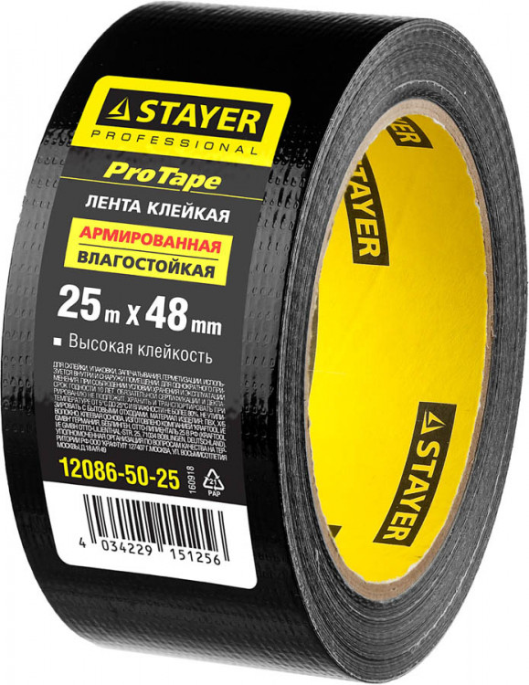 Армированная лента STAYER 12086-50-25