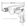 Дрель MAKITA M6002