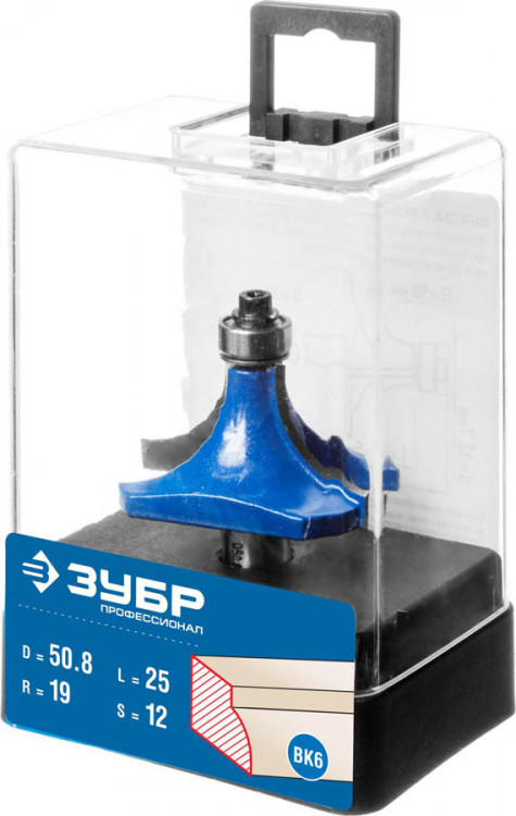 Фреза кромочная калевочная ЗУБР 28701-50.8