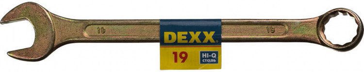 Комбинированный гаечный ключ DEXX 27017-19