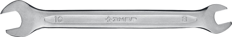Рожковый ключ ЗУБР 27010-08-10