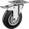 Колесо поворотное c тормозом ЗУБР 30936-100-B применяются для перемещения тележек и легковесного оборудования. Рекомендуется для полов с неровностями и препятствиями