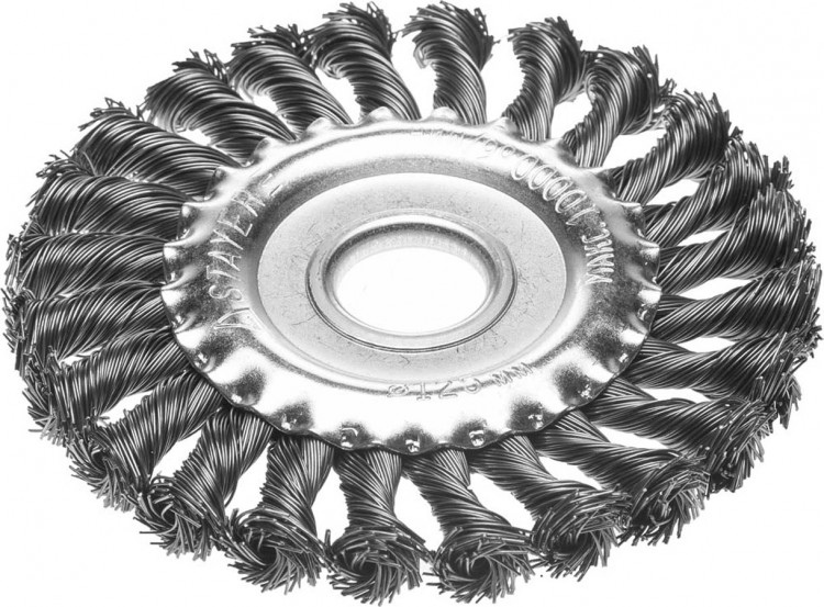 Щетка крацовка дисковая для УШМ STAYER 35120-125