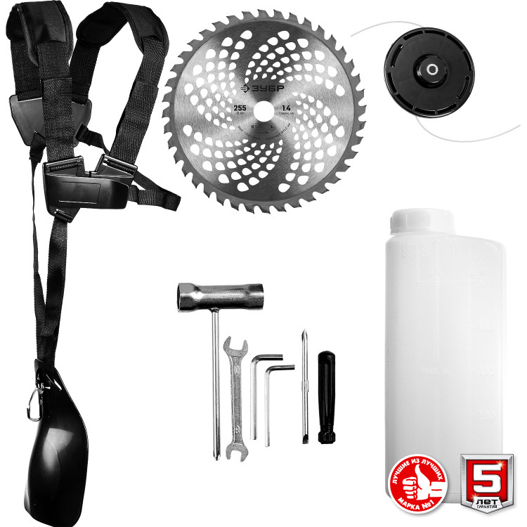 Триммер бензиновый (бензокоса) ЗУБР КРБ-2500