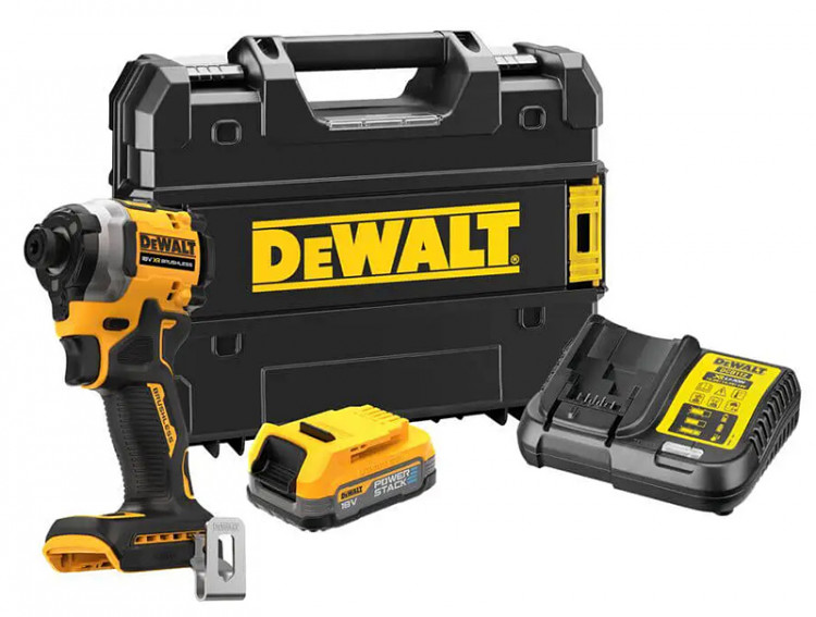Аккумуляторный ударный шуруповерт DeWALT DCF850E1T