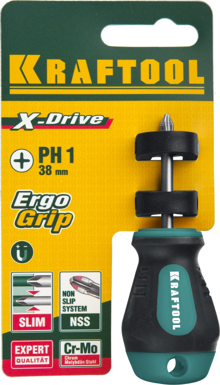 Отвертка KRAFTOOL «X-Drive» 250072-1-038