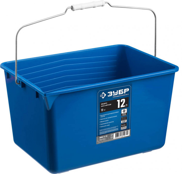 Ведро малярное пластмассовое ЗУБР 0609-12_z02