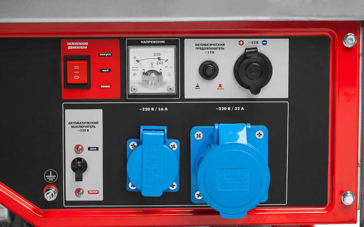 Бензиновый электрогенератор ЗУБР ЗЭСБ-4500-Э