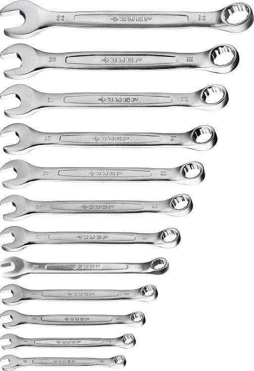 Набор комбинированных гаечных ключей ЗУБР 27088-H12_z01