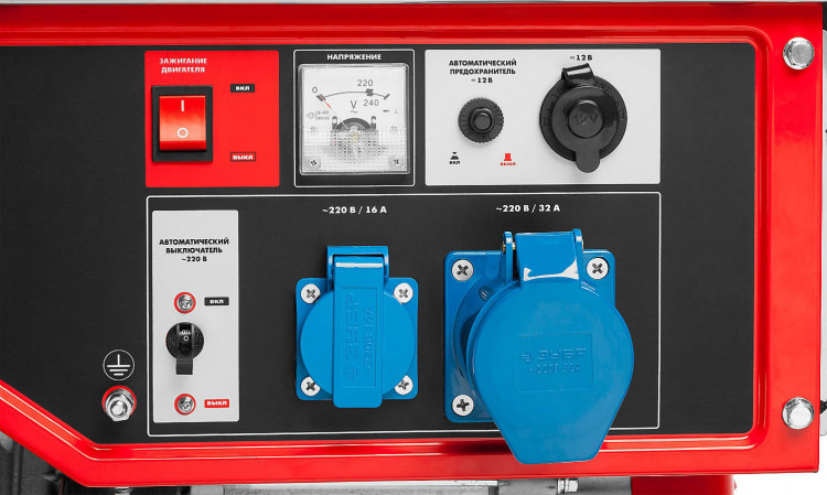 Бензиновый электрогенератор ЗУБР ЗЭСБ-4500