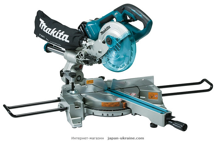 Аккумуляторная торцовочная пила MAKITA DLS714RT2
