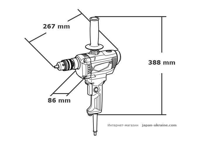 Дрель MAKITA M6201