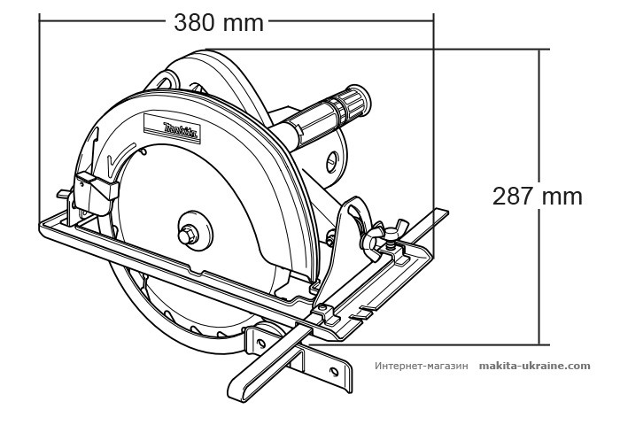 Дисковая пила MAKITA N5900B