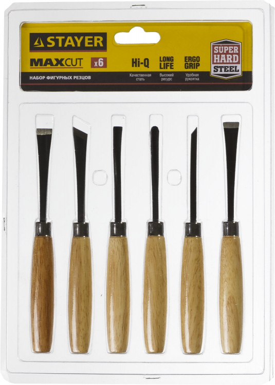 Набор резцов STAYER 1832-H6