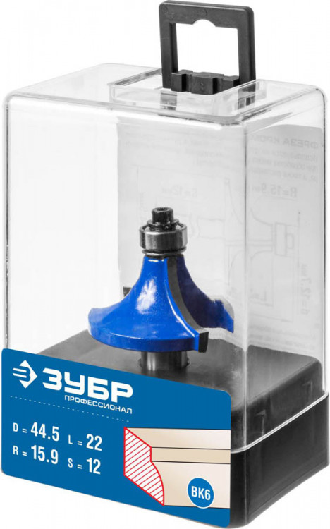 Фреза кромочная калевочная ЗУБР 28701-44.5