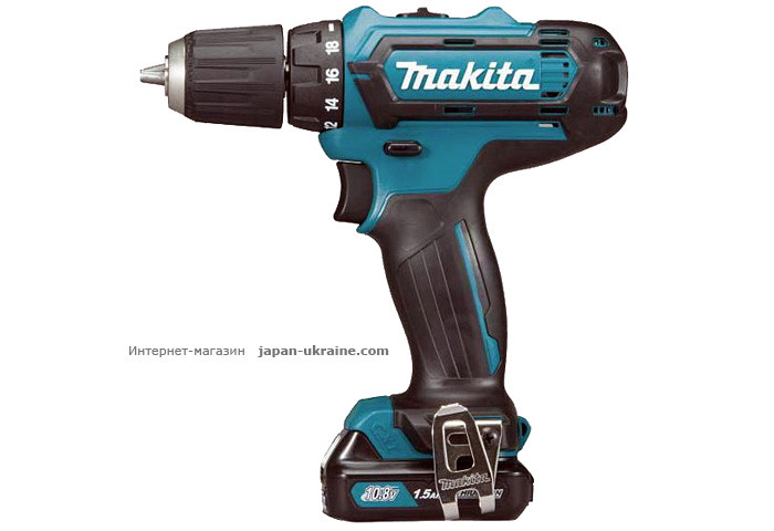 Аккумуляторная дрель-шуруповерт MAKITA DF331DWAX6