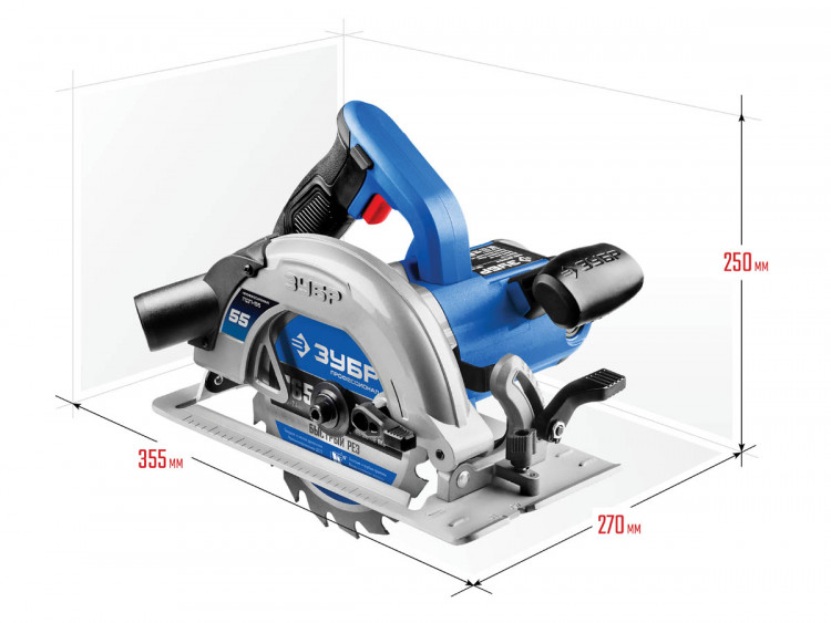 Циркулярная пила ЗУБР ПДП-55