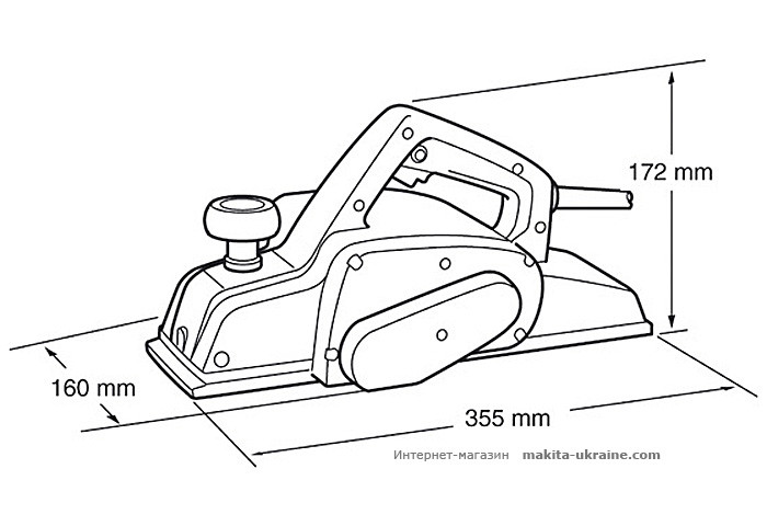 Фуганок MAKITA 1911B