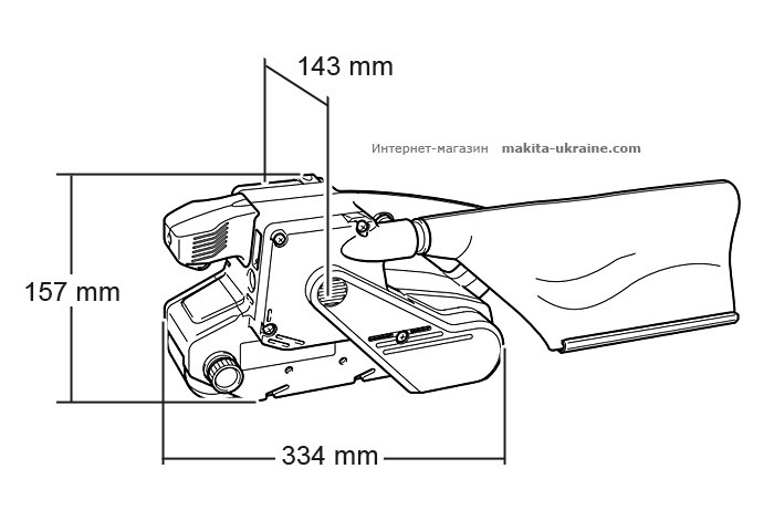 Ленточная шлифмашина MAKITA 9404