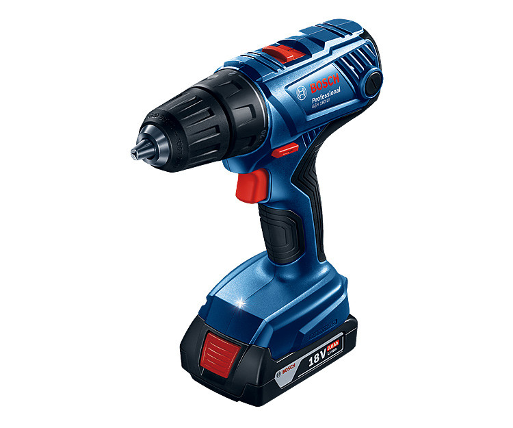 Набор аккумуляторного инструмента BOSCH GSR 180 LI + GDX 180 LI (2x GBA 18V 1,5 Ah)