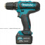Аккумуляторная дрель-шуруповерт MAKITA DF331DWME