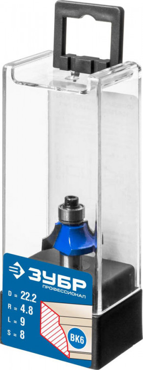 Фреза кромочная калевочная ЗУБР 28700-22.2