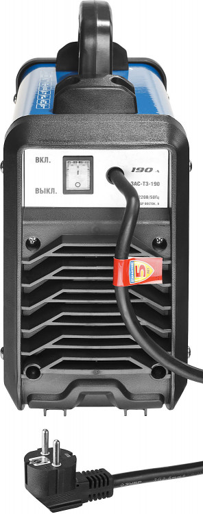 Аппарат сварочный инверторный ЗУБР ЗАС-Т3-190