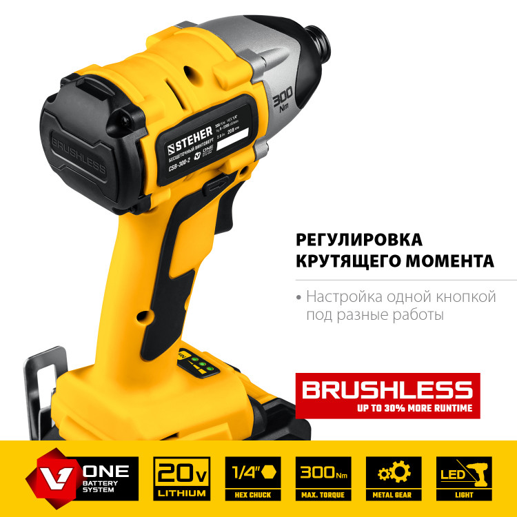 Винтоверт STEHER CSB-300-2