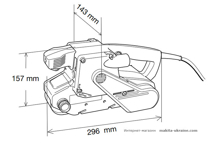 Ленточная шлифмашина MAKITA 9903