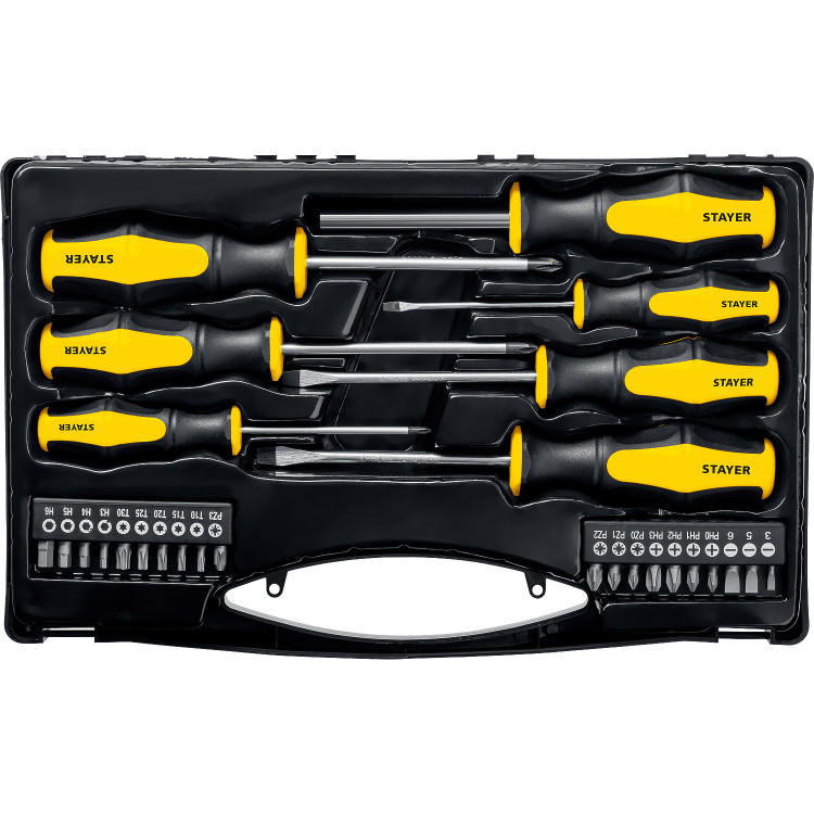 Отвертки с магнитным наконечником STAYER 25827