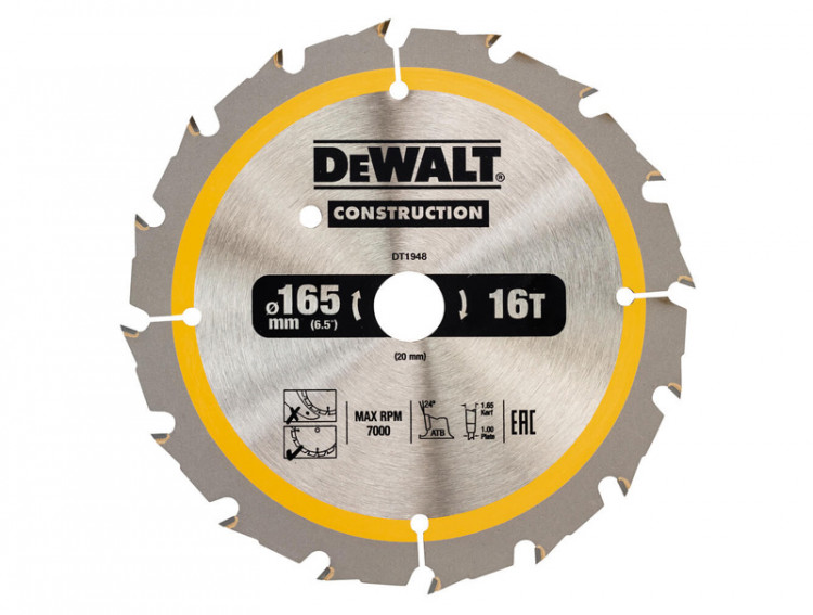 Пильный диск Construction DeWALT DT1948