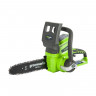 Цепная пила аккумуляторная GreenWorks G24CS25K2, 24V, 25см, c 1хАКБ 2 А.ч и ЗУ