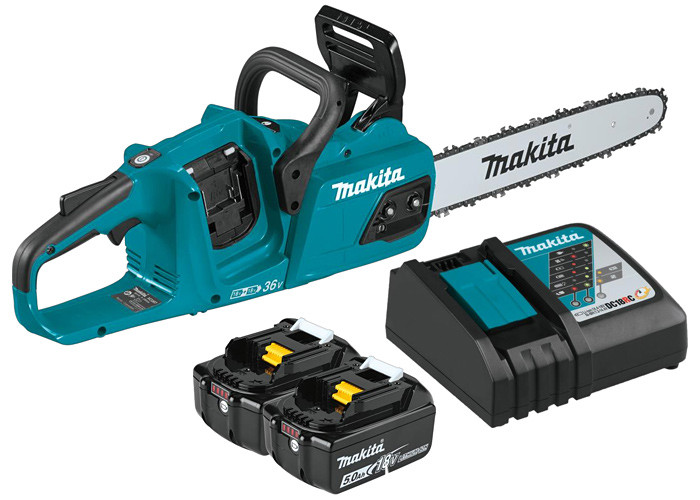 Аккумуляторная цепная пила MAKITA SET-DUC355-RT2