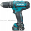 Аккумуляторная дрель-шуруповерт MAKITA DF331DWYE