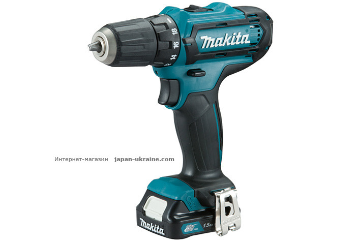 Аккумуляторная дрель-шуруповерт MAKITA DF331DWYE
